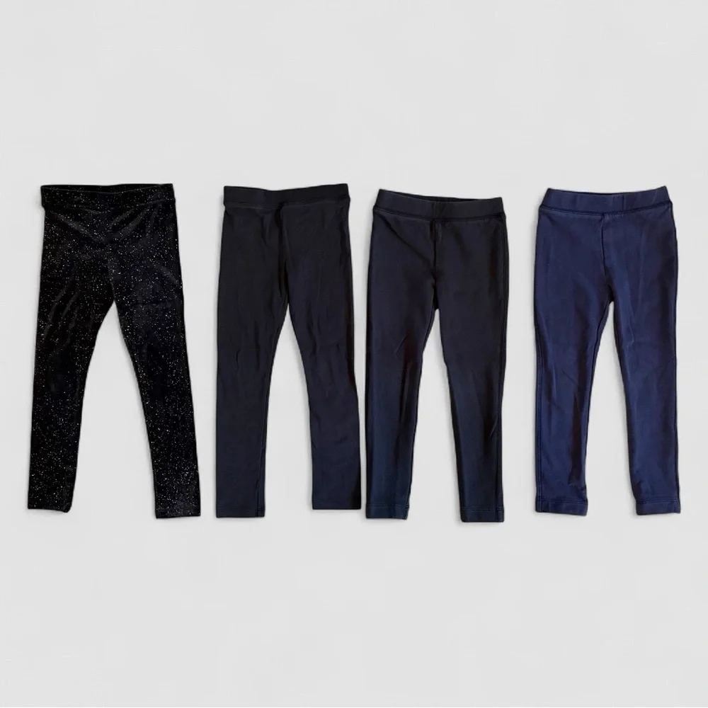 Crewcuts Girls Leggings Bundle, 4-5 Years, 4 Pairs of Leggings